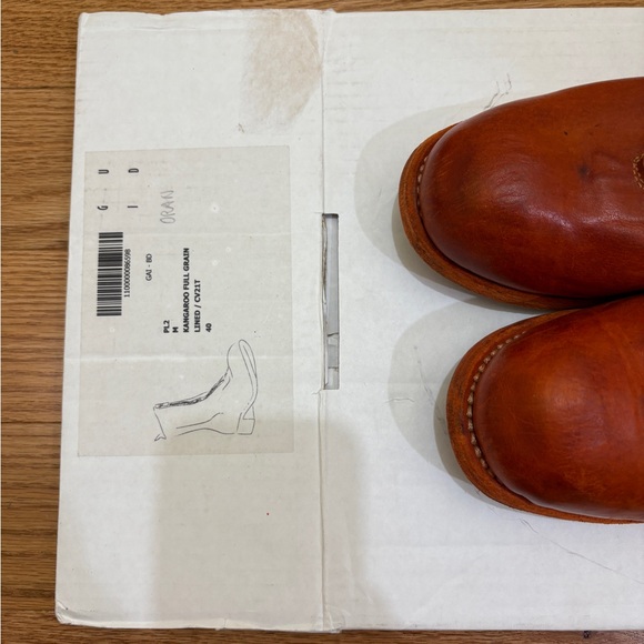 Guidi Front Zip PL2 Burnt Orange Mid Calf Boots - Picture 16 of 16